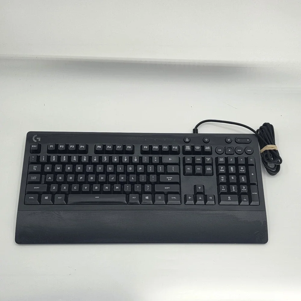 Logitech G213 Prodigy Computer Gaming Keyboard Black Wired RGB Backlit Tested